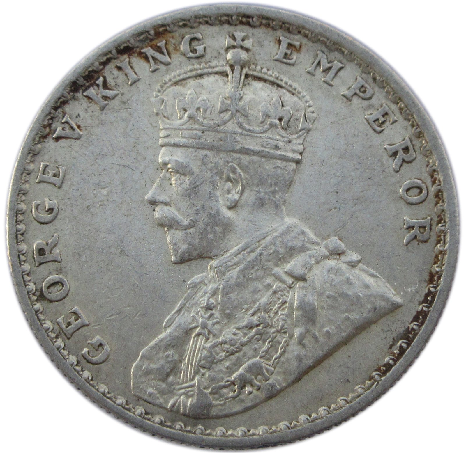 British India 10 Rupees Note - George VI